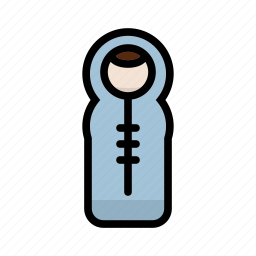 Bag, camping, outdoor, sleep, sleeping icon - Download on Iconfinder