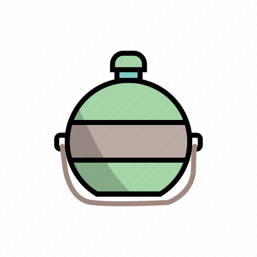 Adventure, bottle, camping, camping equipment, drink, tools, water icon - Download on Iconfinder