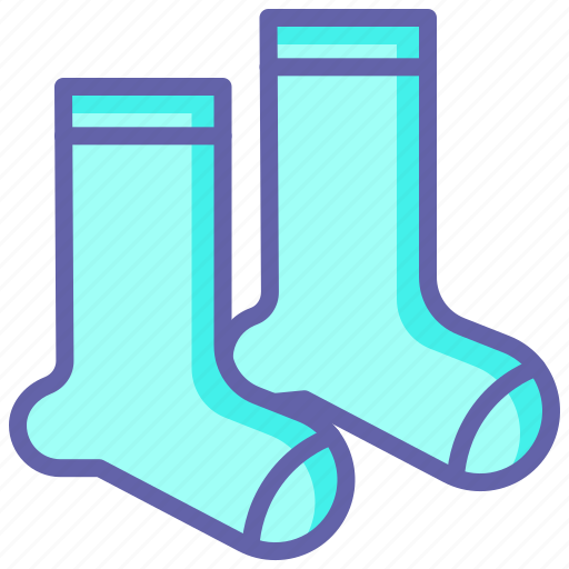 Camping socks, clothes, dry cleaning, laundry, socks, stocking icon - Download on Iconfinder