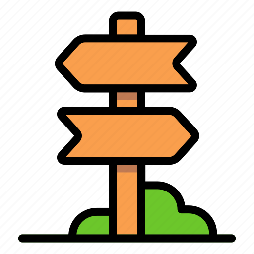 Road, sign, hiking, adventure icon - Download on Iconfinder