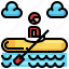 canoe, kayak, sports, summertime, transport 