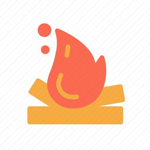 Bonfire, burn, camping, fire, outdoor, survival icon - Download on Iconfinder