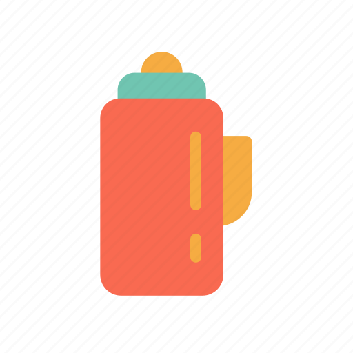 Bottle, camping, outdoor, survival, thermos, warm, water icon - Download on Iconfinder