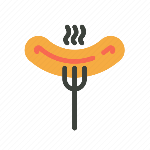 Camping, food, foodies, hot, hotdog, outdoor, survival icon - Download on Iconfinder