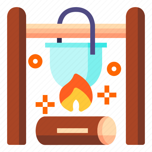 Adventure, bonfire, camping, fire, outdoors icon - Download on Iconfinder