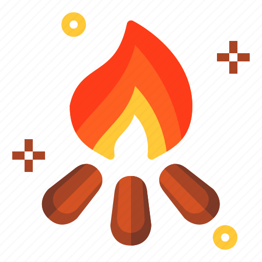 Adventure, burn, camping, fire, flame, hiking, outdoors icon - Download on Iconfinder