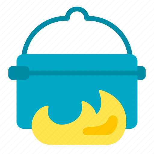 Pot, camping, cooking, adventure icon - Download on Iconfinder