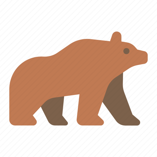 Bear, grizzly, animal, wild icon - Download on Iconfinder