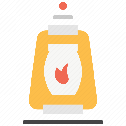 Camping, flame, lamp, lantern, light, travel icon - Download on Iconfinder