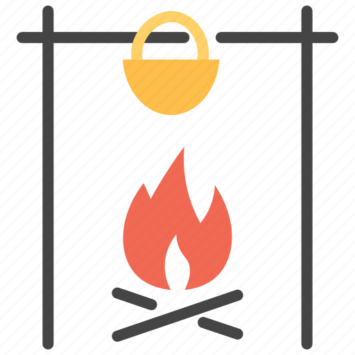 Barbecue, camping, cook, food, grill, outdoors icon - Download on Iconfinder