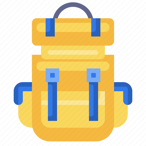 Backpack, baggage, bags, tourism, travel icon - Download on Iconfinder