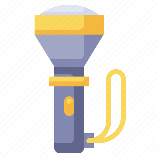 Flashlight, illumination, lamp, light, miscellaneous icon - Download on Iconfinder