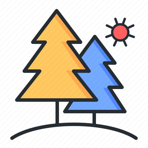Forest, wild, trees, nature icon - Download on Iconfinder