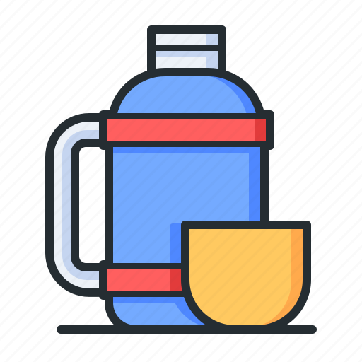 Thermos, drink, hot, cup icon - Download on Iconfinder