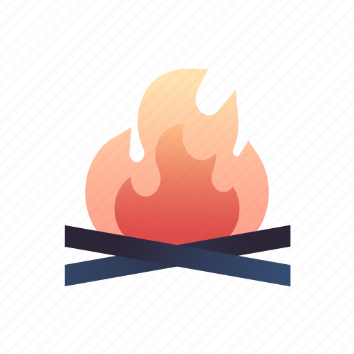 Adventure, campfire, camping, fireplace, outdoor, summer, travel icon - Download on Iconfinder