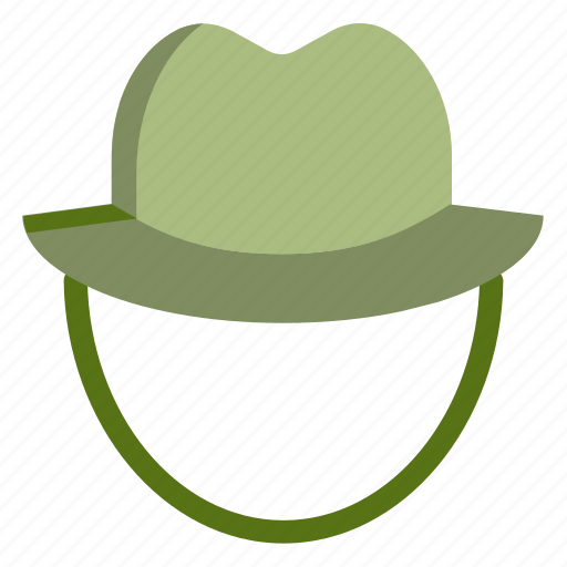 Camping, hat, outdoor, tie icon - Download on Iconfinder