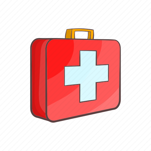 Aid, box, cartoon, case, first, hospital, medicine icon - Download on Iconfinder
