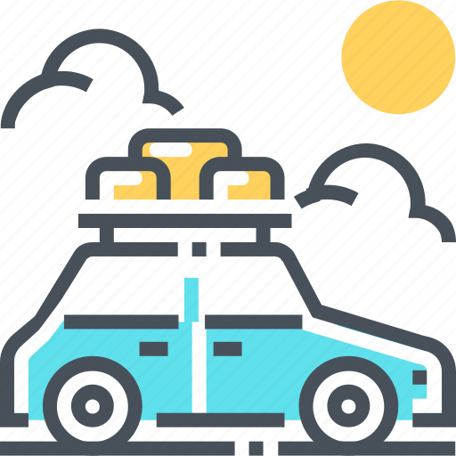 Car, family, holiday, illustration, road trip, travel, vacation icon - Download on Iconfinder