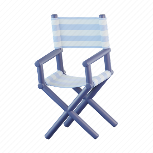 Camping, chair, furniture, director, seat, folding, camping chair icon - Download on Iconfinder