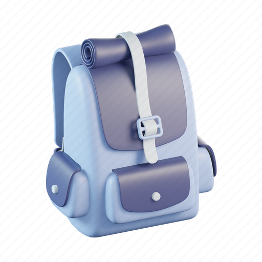 Hiking, bag, backpack, travel, camping, rucksack, luggage icon - Download on Iconfinder