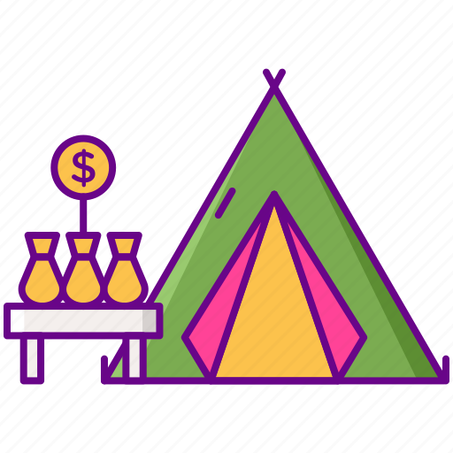Camping, store, tent icon - Download on Iconfinder