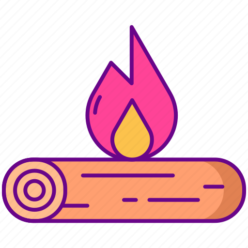 Firewood, wood, tree, fire icon - Download on Iconfinder