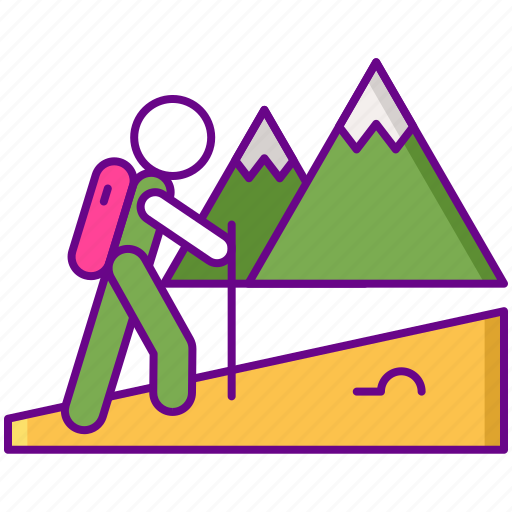 Hiking, camping, outdoor, travel icon - Download on Iconfinder