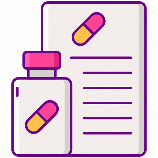 Prescription, medication, medicine icon - Download on Iconfinder