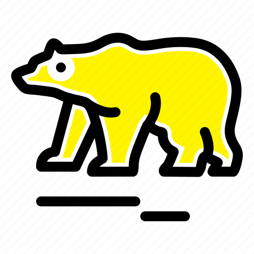 Animal, bear, canada, polar icon - Download on Iconfinder