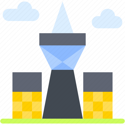 Building, canada, co, sign, tower icon - Download on Iconfinder