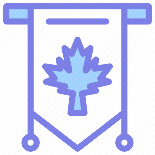 Canada, flag, leaf, sign, tag icon - Download on Iconfinder