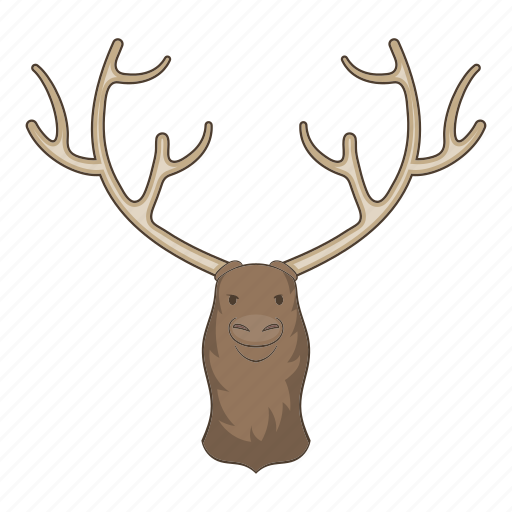 Animal, deer, head, moose icon - Download on Iconfinder