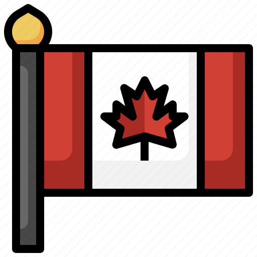 Flag, maple, canada, nation, country icon - Download on Iconfinder
