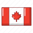 canada, canadian, cartoon, flag, leaf, nation, object