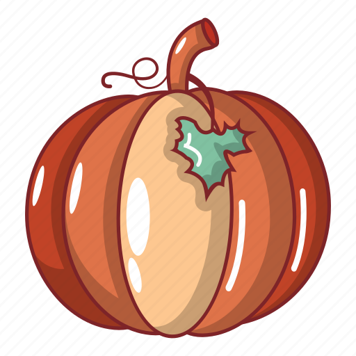 Autumn, cartoon, fall, halloween, object, pumpkin, vegetable icon - Download on Iconfinder