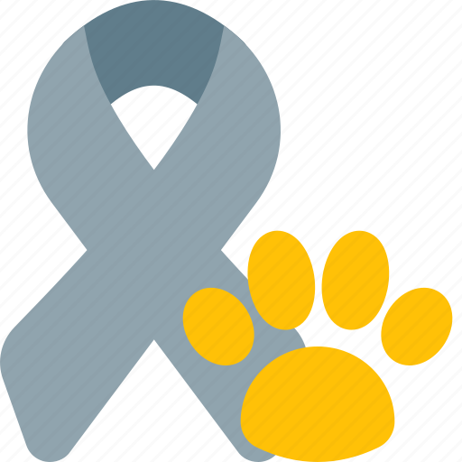 Ribbon, animal, cancer, treatment icon - Download on Iconfinder