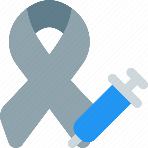 Ribbon, injection, cancer, syringe icon - Download on Iconfinder