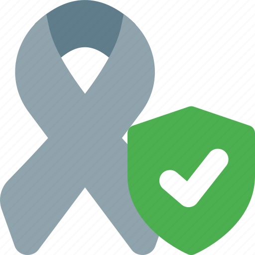 Ribbon, protection, shield, cancer icon - Download on Iconfinder