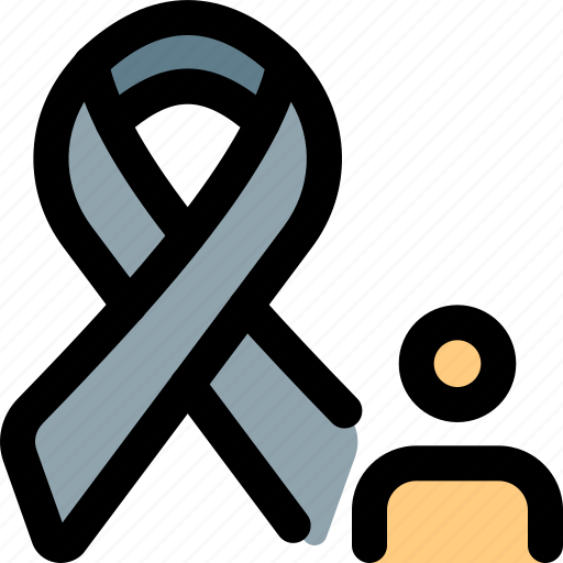 Ribbon, human, avatar, cancer icon - Download on Iconfinder