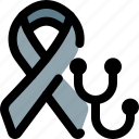 ribbon, stethoscope, cancer, treatment