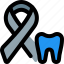 ribbon, tooth, cancer, dental