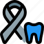 ribbon, tooth, cancer, dental 