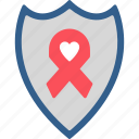 emblem, of, cancer, awareness, ribbon, breast