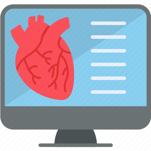 Heart, test, report, cardiology, chart, exam, healthcare icon - Download on Iconfinder