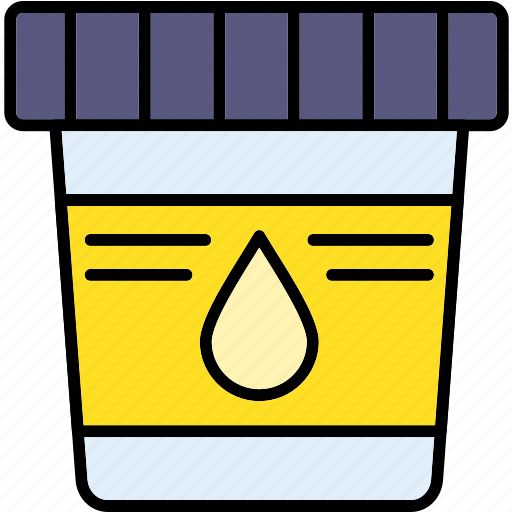 Urine, sample, test, analysis, container icon - Download on Iconfinder