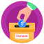 charity box, donation box, money box, donation collection, donation 