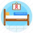 hospital bed, patient bed, medical bed, interior, furniture