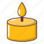 candle, cartoon, decoration, fire, flame, light, object 