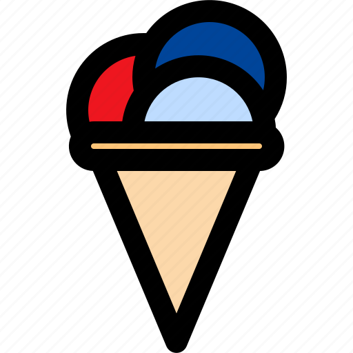 Ice, cone, sweet, cream icon - Download on Iconfinder