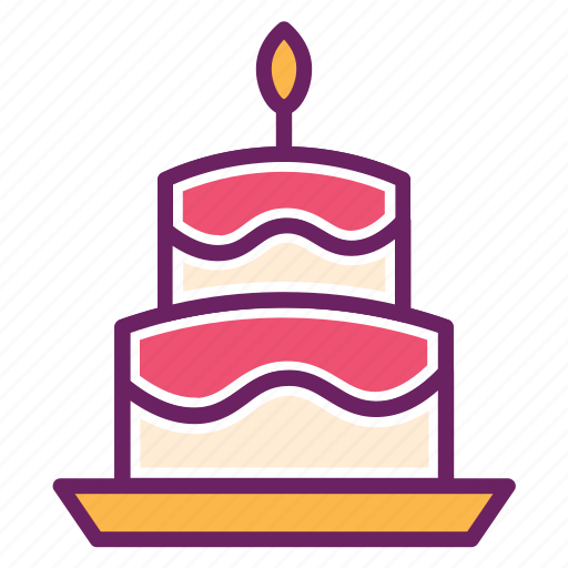 Bakery, birthday cake, cake, celebration, dessert, sweet, wedding cake icon - Download on Iconfinder